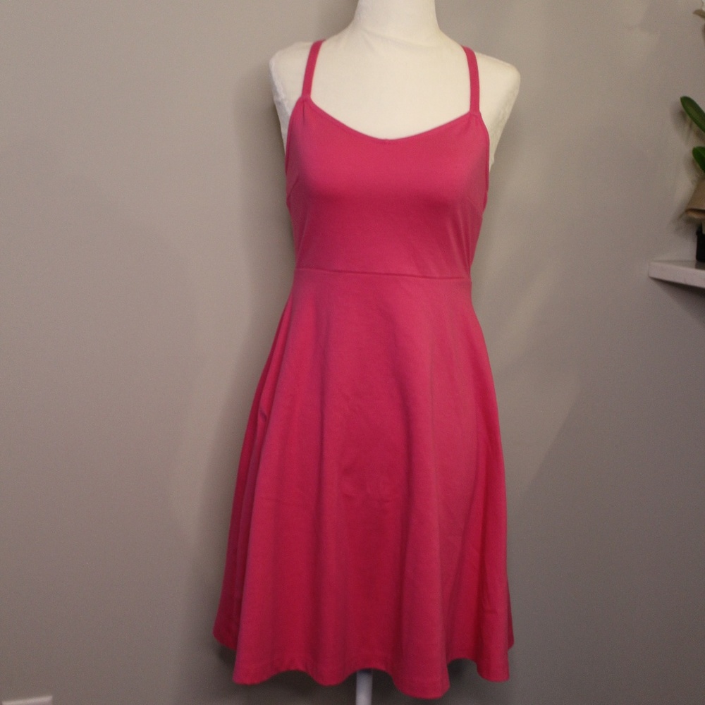 pink old navy dress